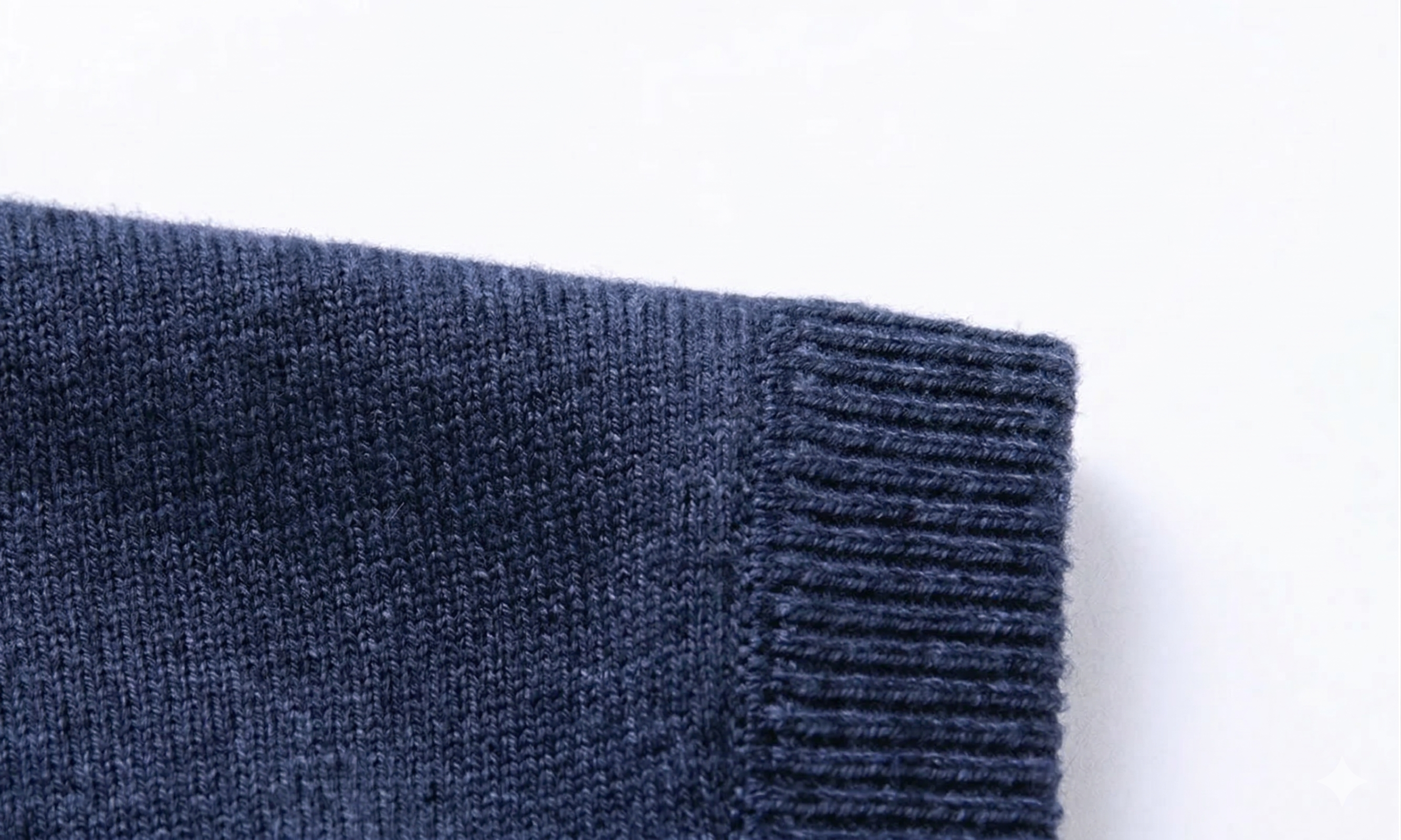 Męska Wełniana Kamizelka o Dopasowanym Kroju | Oliwier – Granatowy